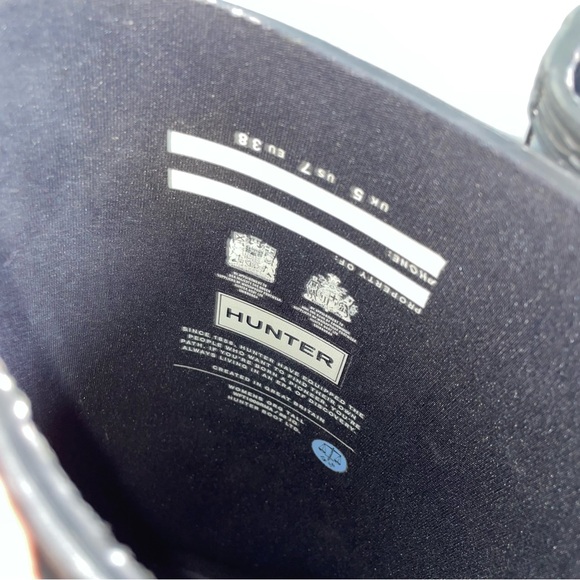 bundle hunter womens tall rain matte boot size 7 - Picture 5 of 12